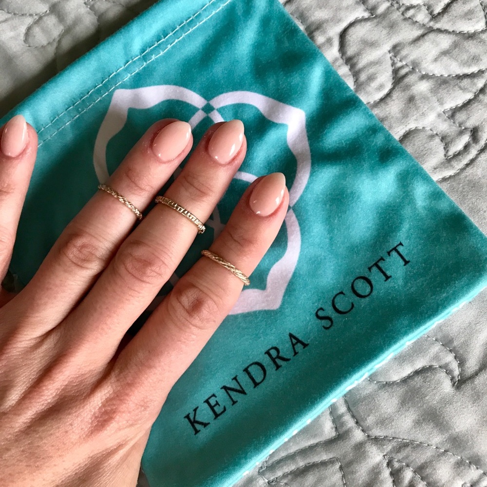 Kendra Scott midi rings